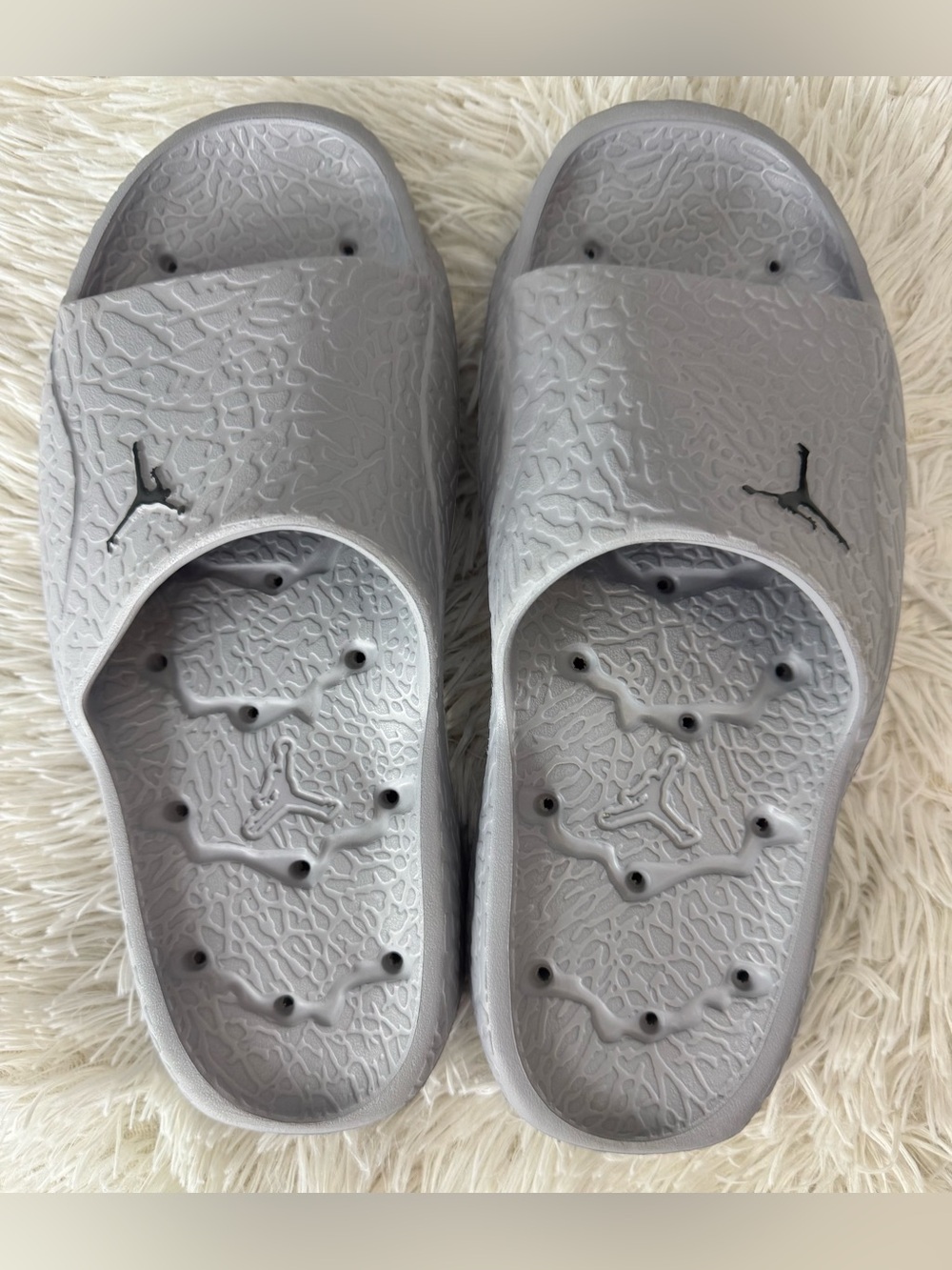 Jordan Franchise Shower Slides, Sandal, 
CEMENT GREY